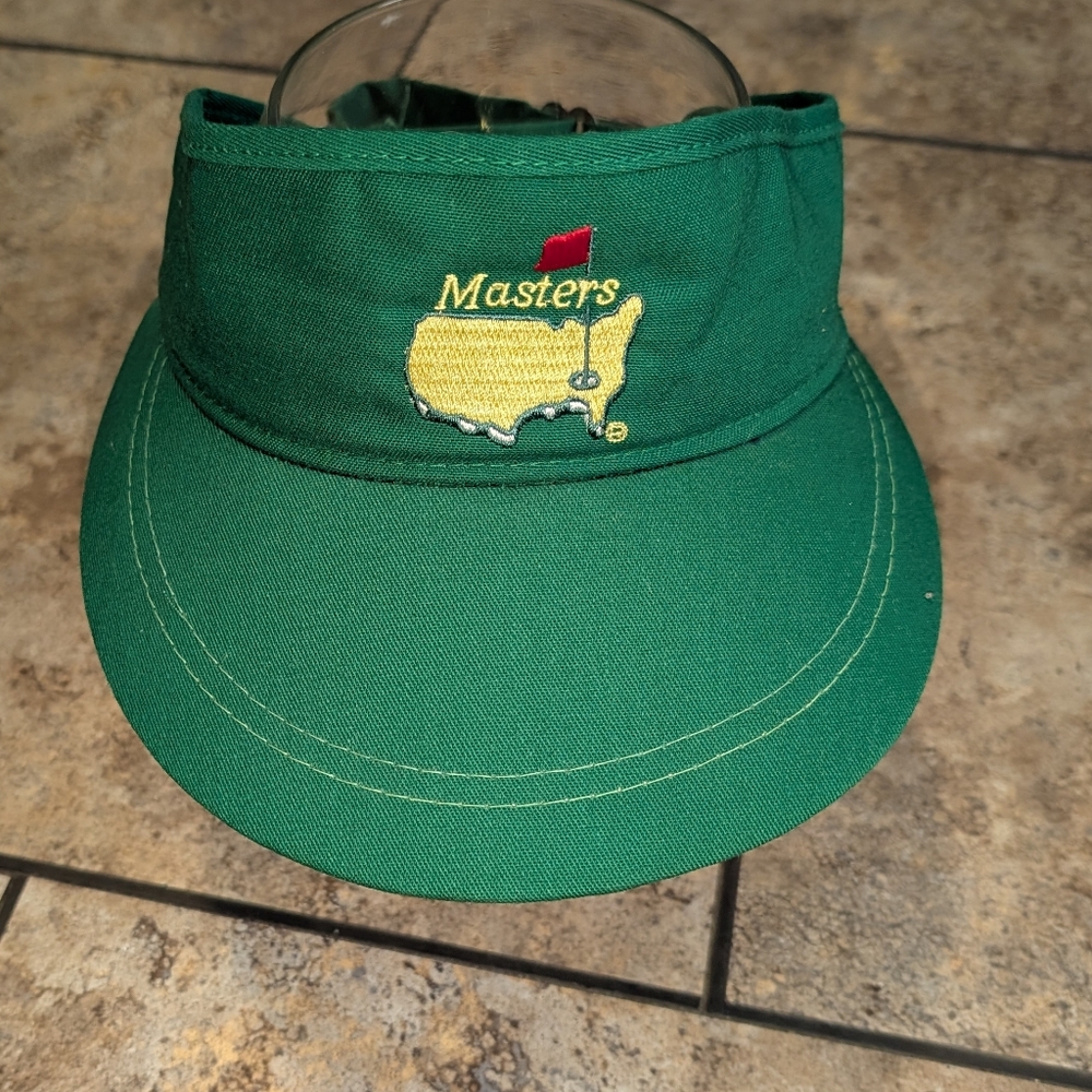 The Masters Vintage Visor Adjustable Cap